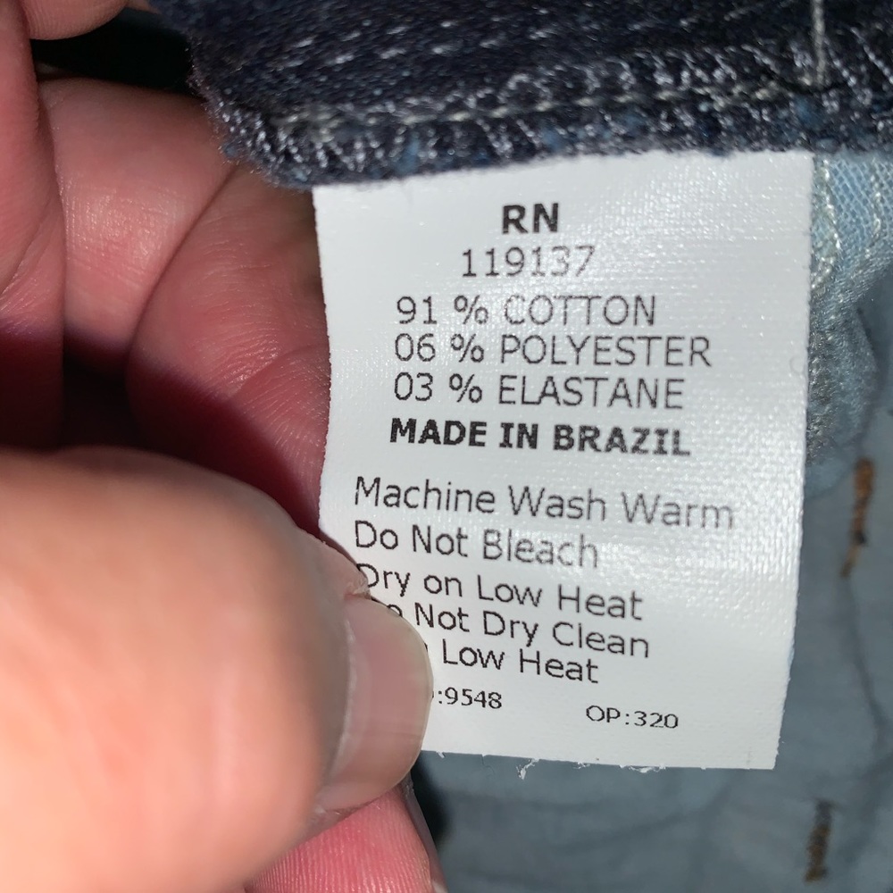EUC Beija Flor Nicole Skinny Jeans Size 0 - Picture 6 of 8